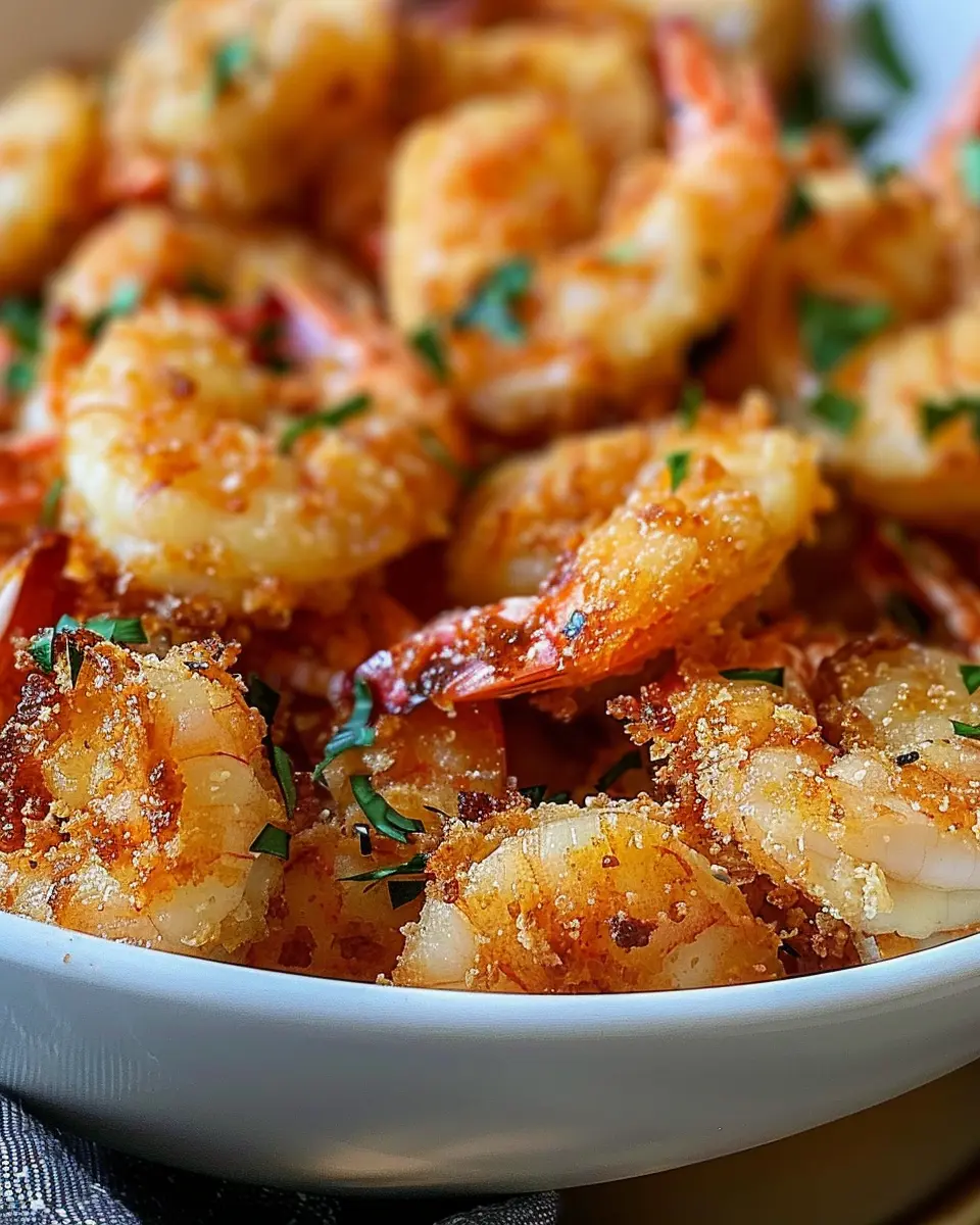 Magic Crispy Baked Shrimp