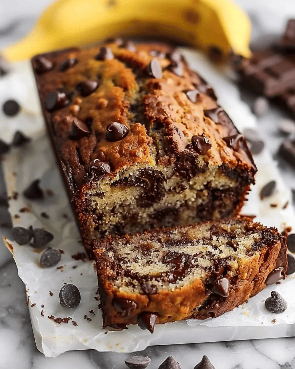 Super Moist Chocolate Chip Banana Bread That Will Impress Everyone
