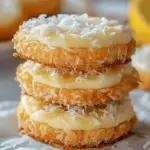 Lemon Coconut Cheesecake Cookies