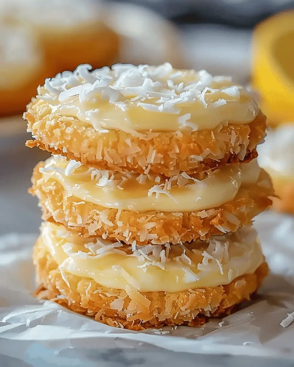 Lemon Coconut Cheesecake Cookies: The Best Treat for Home Bakers