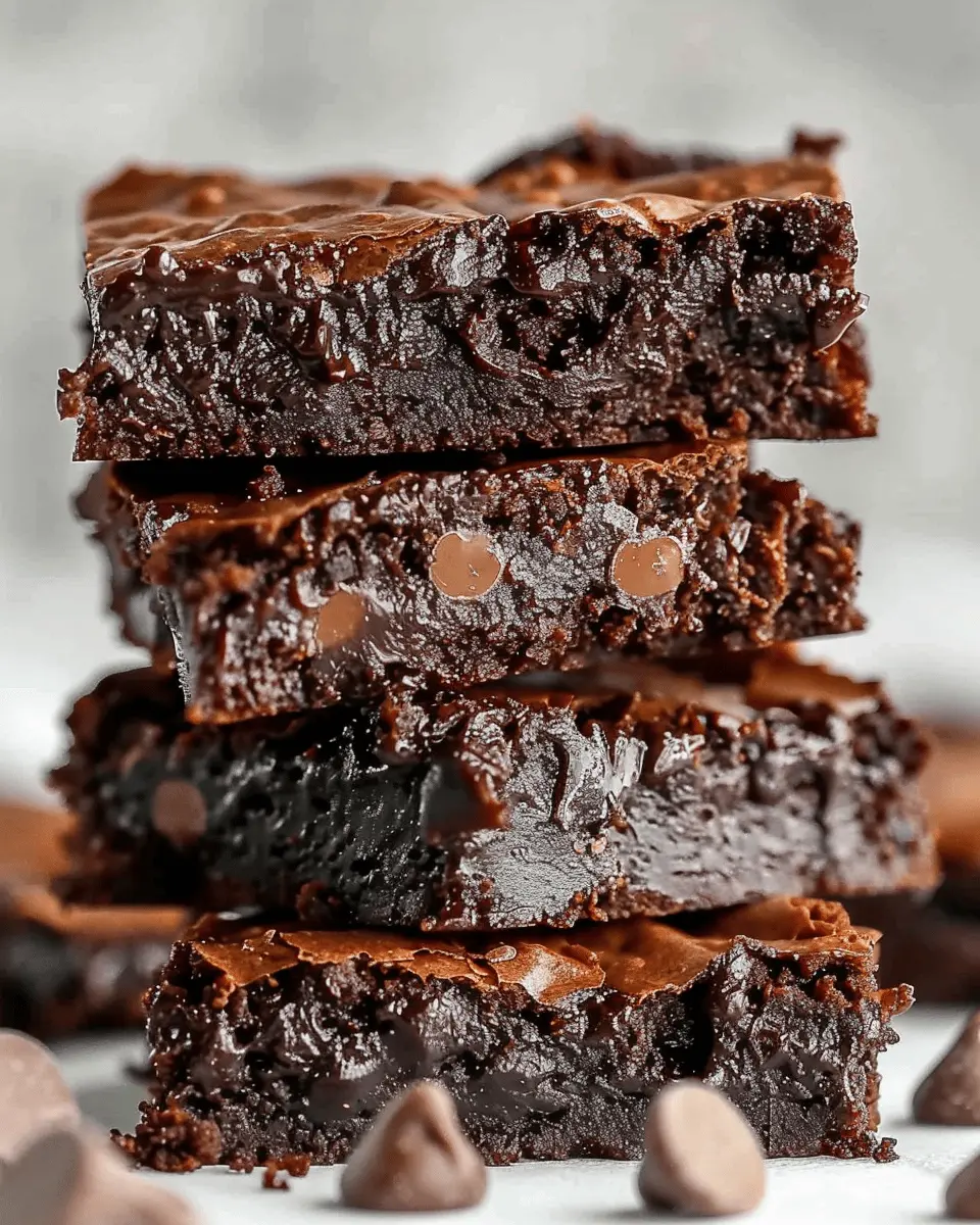 Easy Zero Sugar Brownies: Indulgent Treat with Greek Yogurt