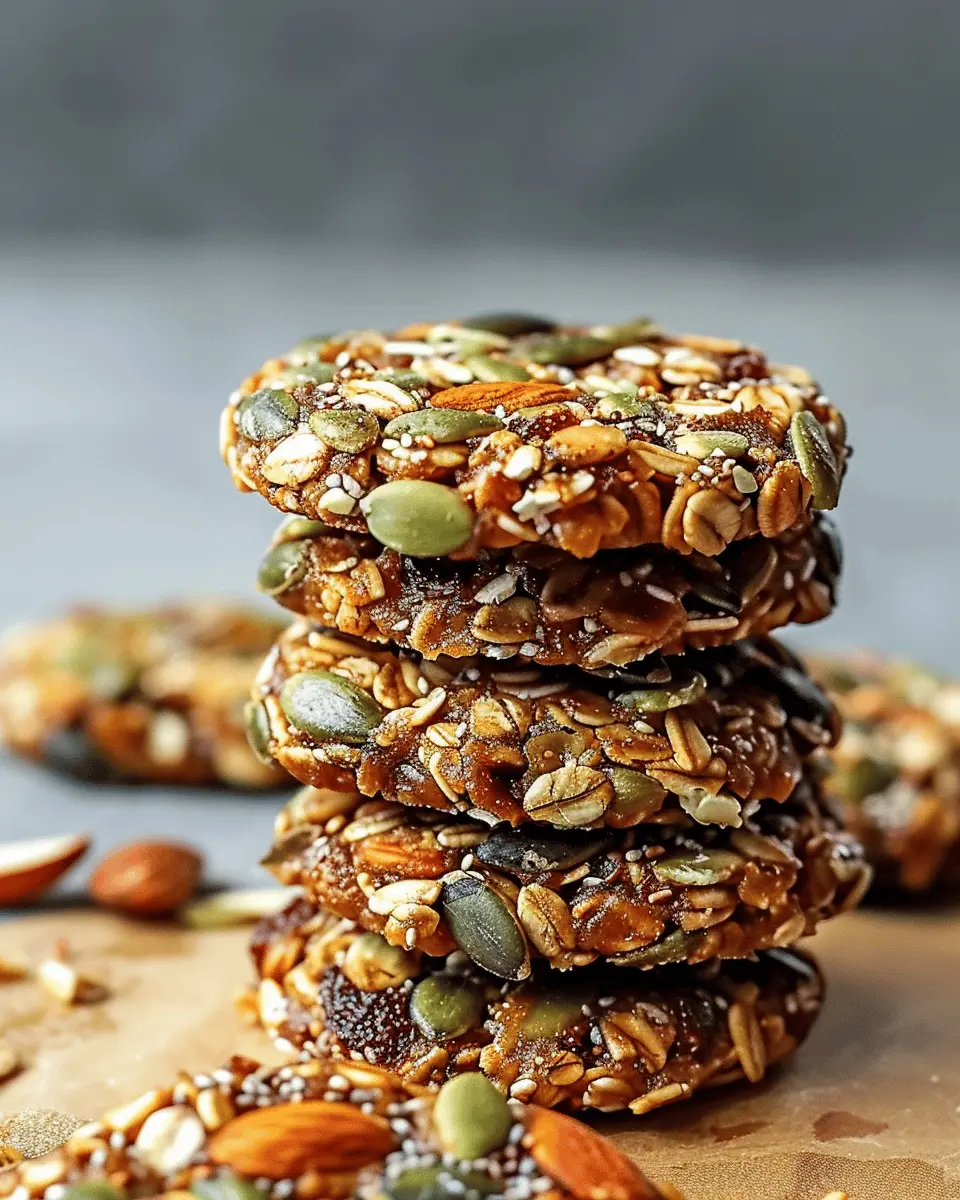 Healthy Nut & Seed Energy Cookies: Easy Treats for Busy Days