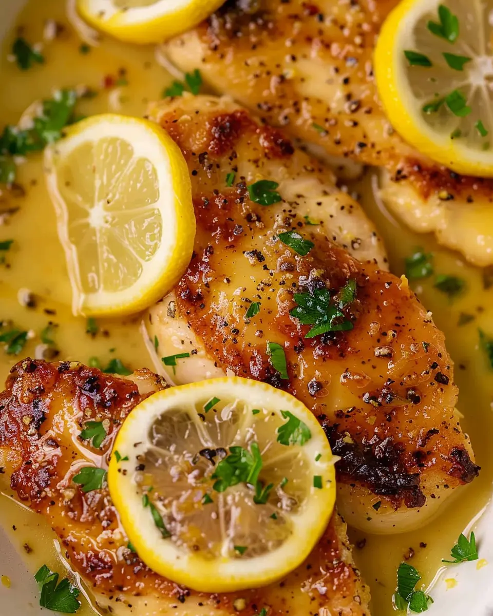 Lemon Chicken with BEST Lemon Butter Sauce: Easy and Delicious Recipe
