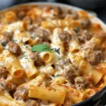 Creamy Sausage Rigatoni