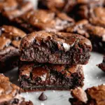 The BEST Fudgy Chewy Brookies