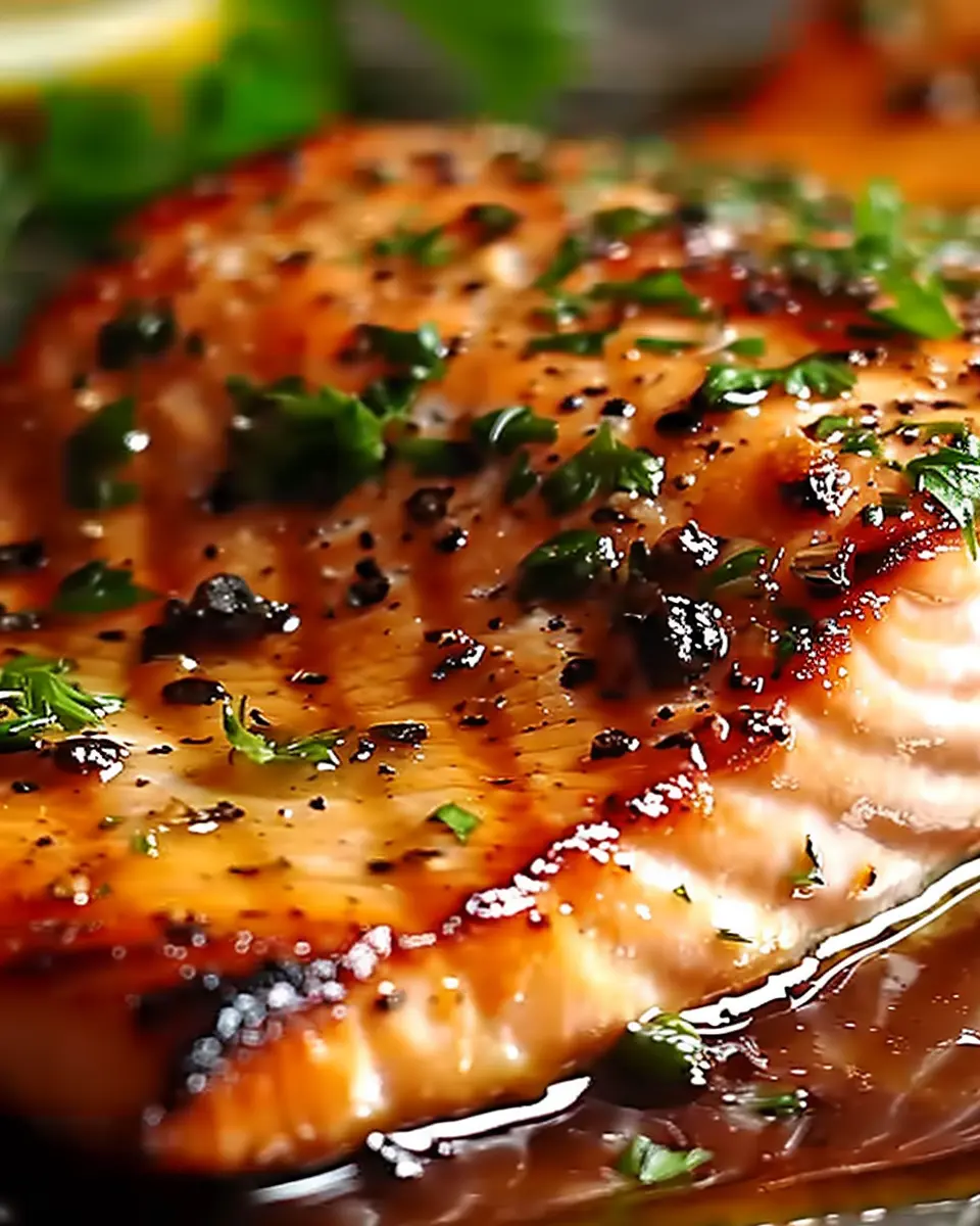 Texas Roadhouse Style Baked Salmon: Easy and Flavorful Delight