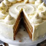 Banana Cake with Spiced Vanilla Buttercream