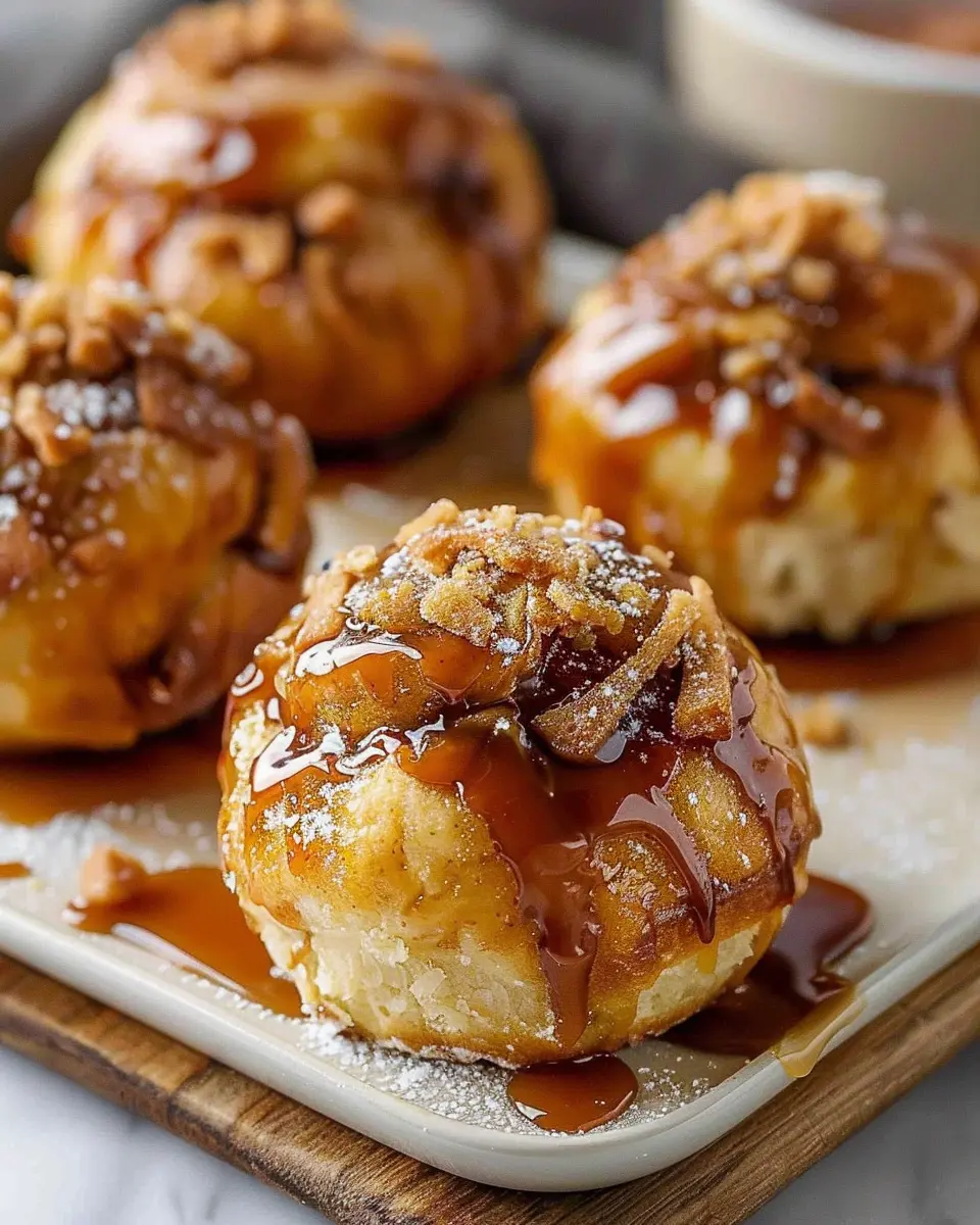 Mouthwatering Caramel Apple Pie Bombs: Easy Homemade Delight