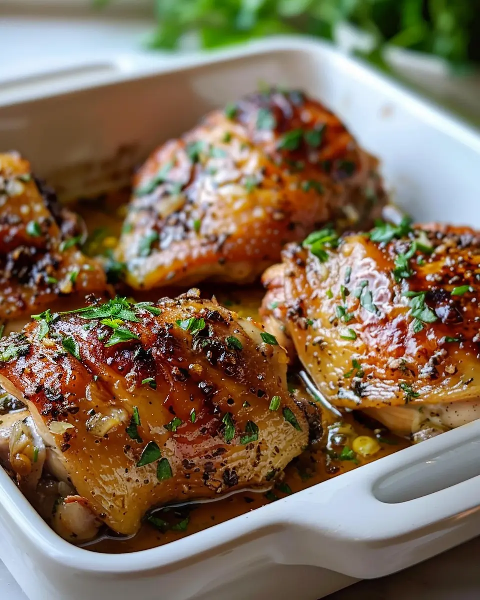 Easy Baked Chicken Thighs Recipe: Juicy Flavor for Any Night