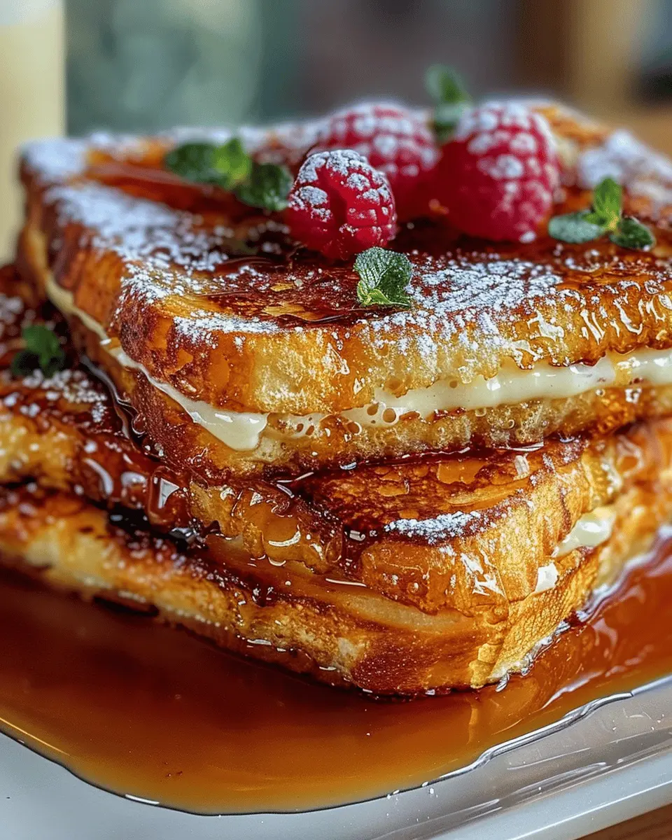 Crème Brûlée French Toast: Indulgent Morning Bliss with Turkey Bacon