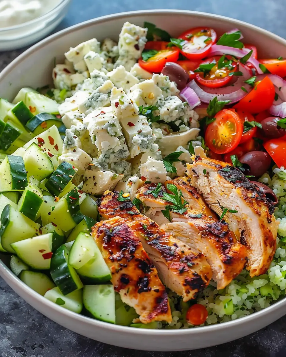 Greek Chicken Bowls: Easy, Fresh Flavor for Homemade Meals