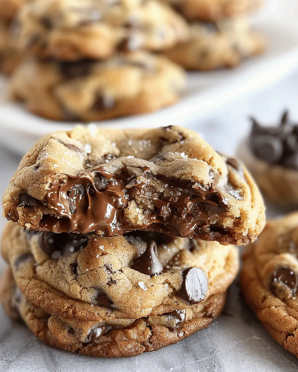 Ultra Thick Bakery Style Chocolate Chip Cookies You’ll Adore