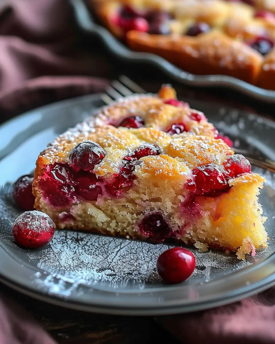 Cranberry Orange Breakfast Cake Recipe: A Delightful Morning Treat