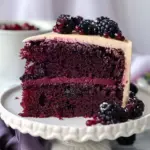 Blackberry Velvet Cake Recipe