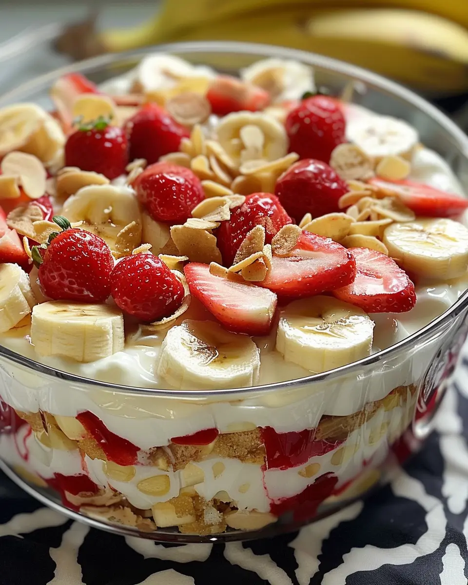 Strawberry Banana Pudding Dream: An Easy Indulgence for All