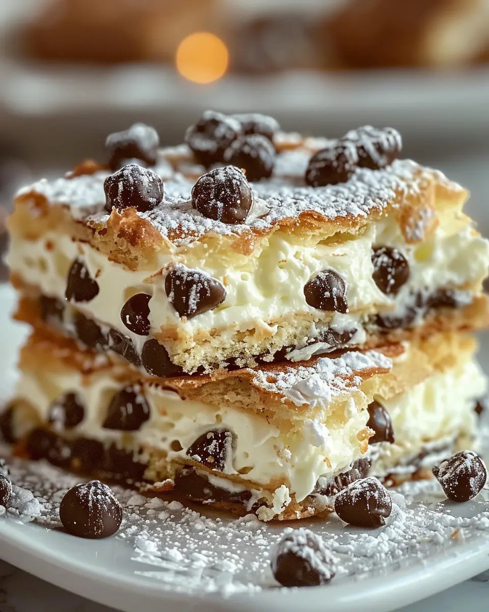 Classic Cannoli Squares: The Indulgent Twist You’ll Love