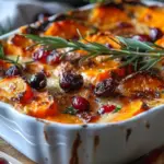 Sweet Potato & Cranberry Gratin