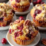 Cranberry, Orange & Pecan Muffins