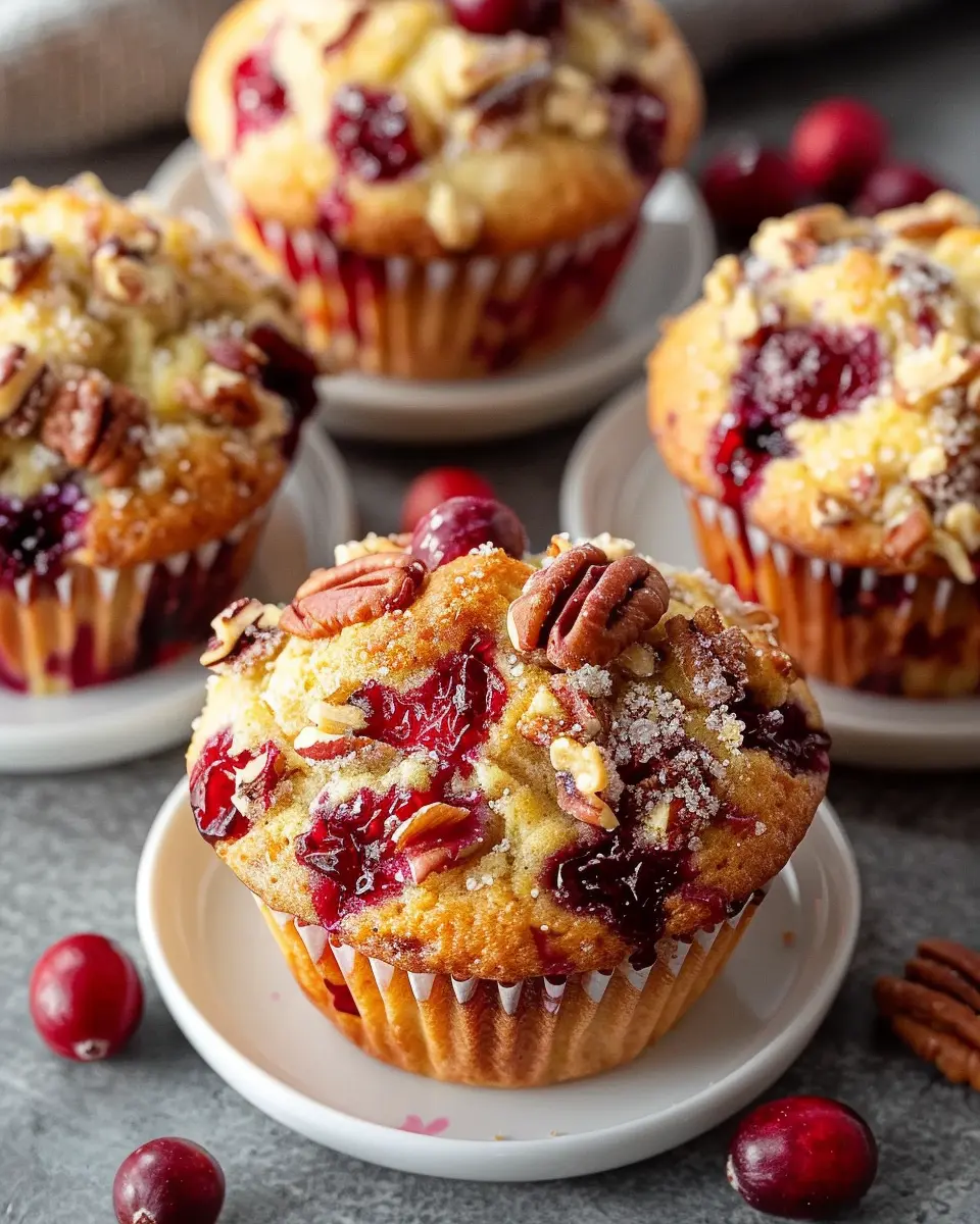 Cranberry, Orange &amp; Pecan Muffins: The Best Homemade Delight