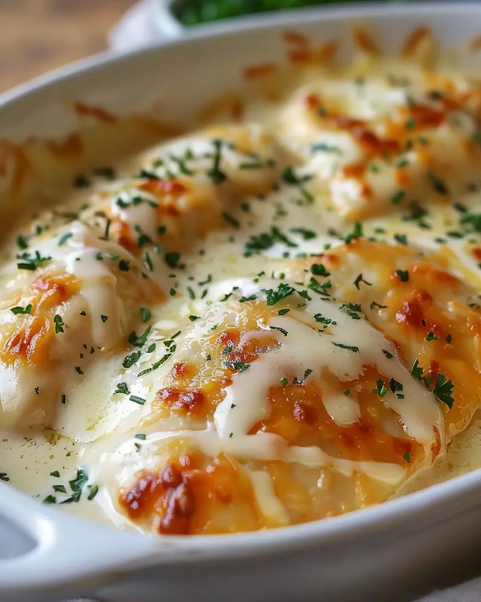 Smothered Cheesy Sour Cream Chicken: Indulgent Comfort Food Bliss