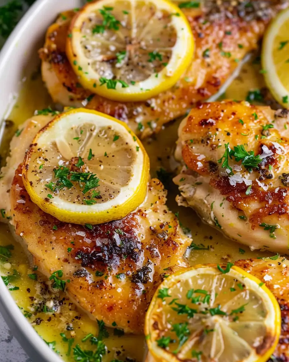Lemon Chicken with the Best Lemon Butter Sauce for a Zesty Meal