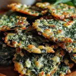 Crispy Spinach and Feta Crisps for Guilt-Free Snacking