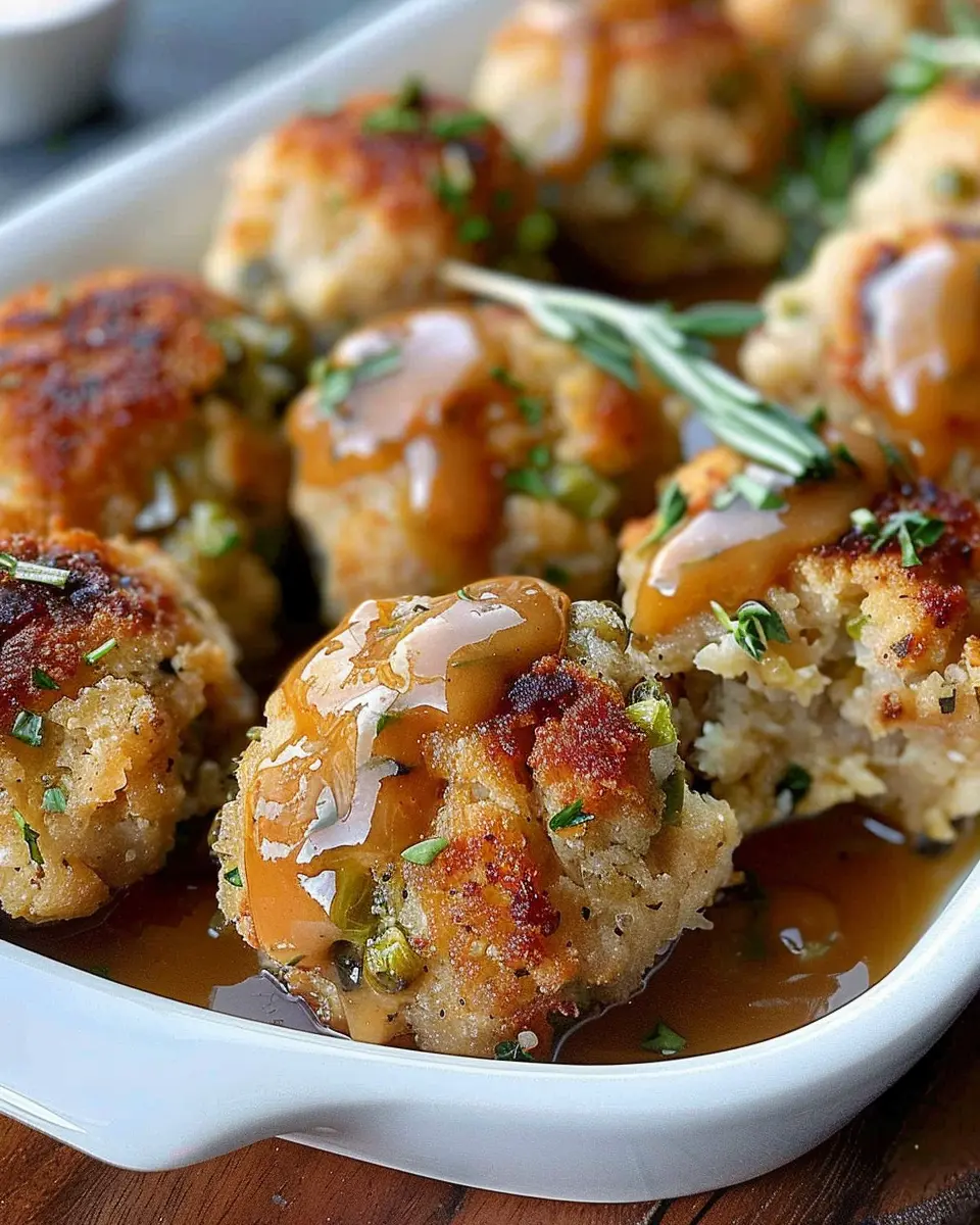 Turkey Stuffing Balls: Easy, Juicy Bites Your Family Will Love