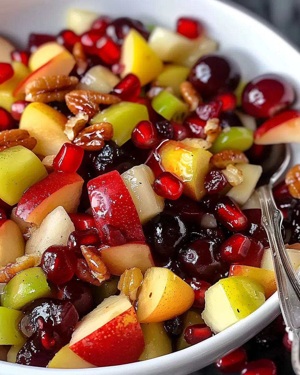 Delightful Fall Fruit Salad: A Juicy Burst of Autumn Flavors