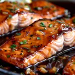 Honey Garlic Glazed Salmon