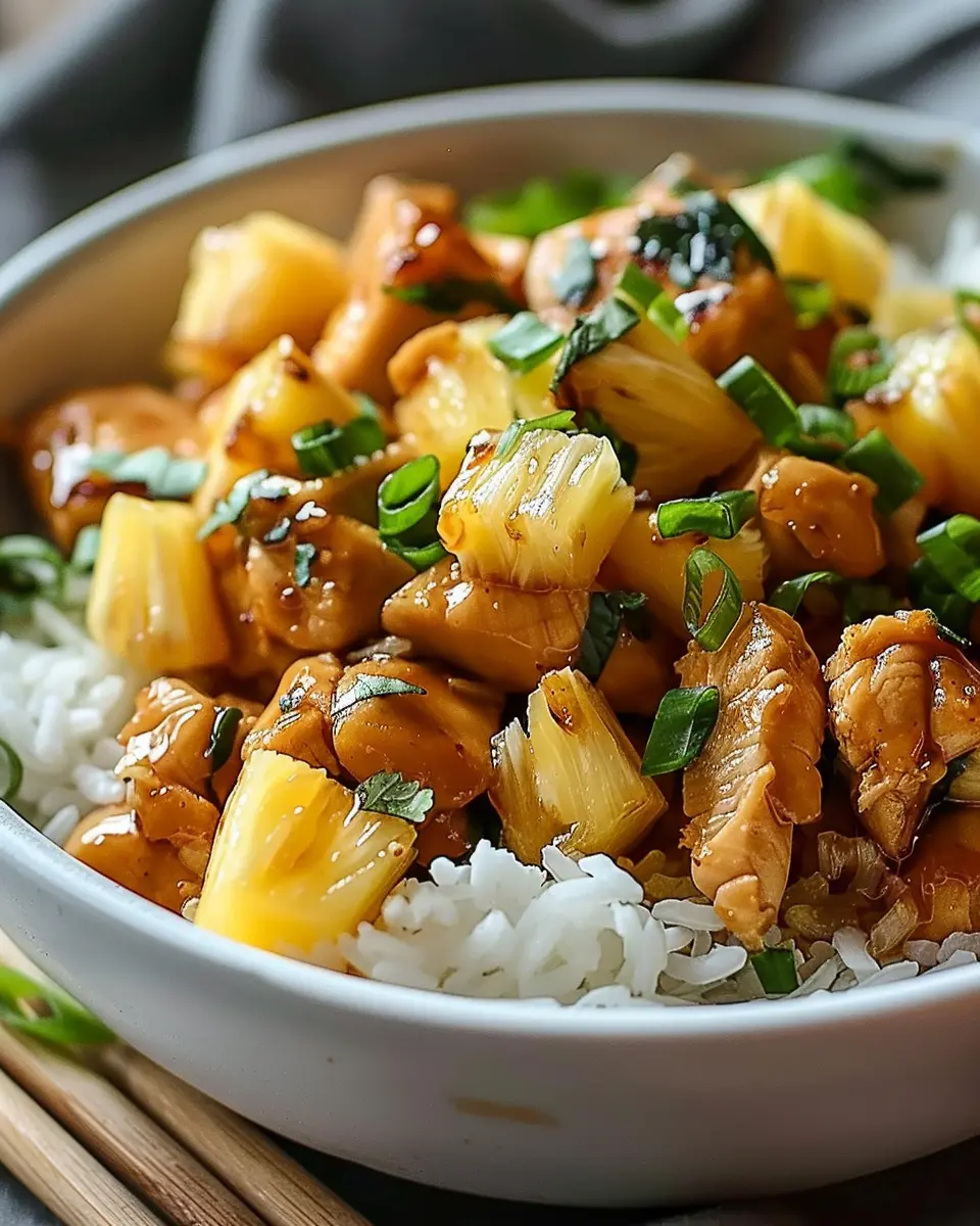 Pineapple Chicken and Rice: An Easy Flavorful Family Favorite