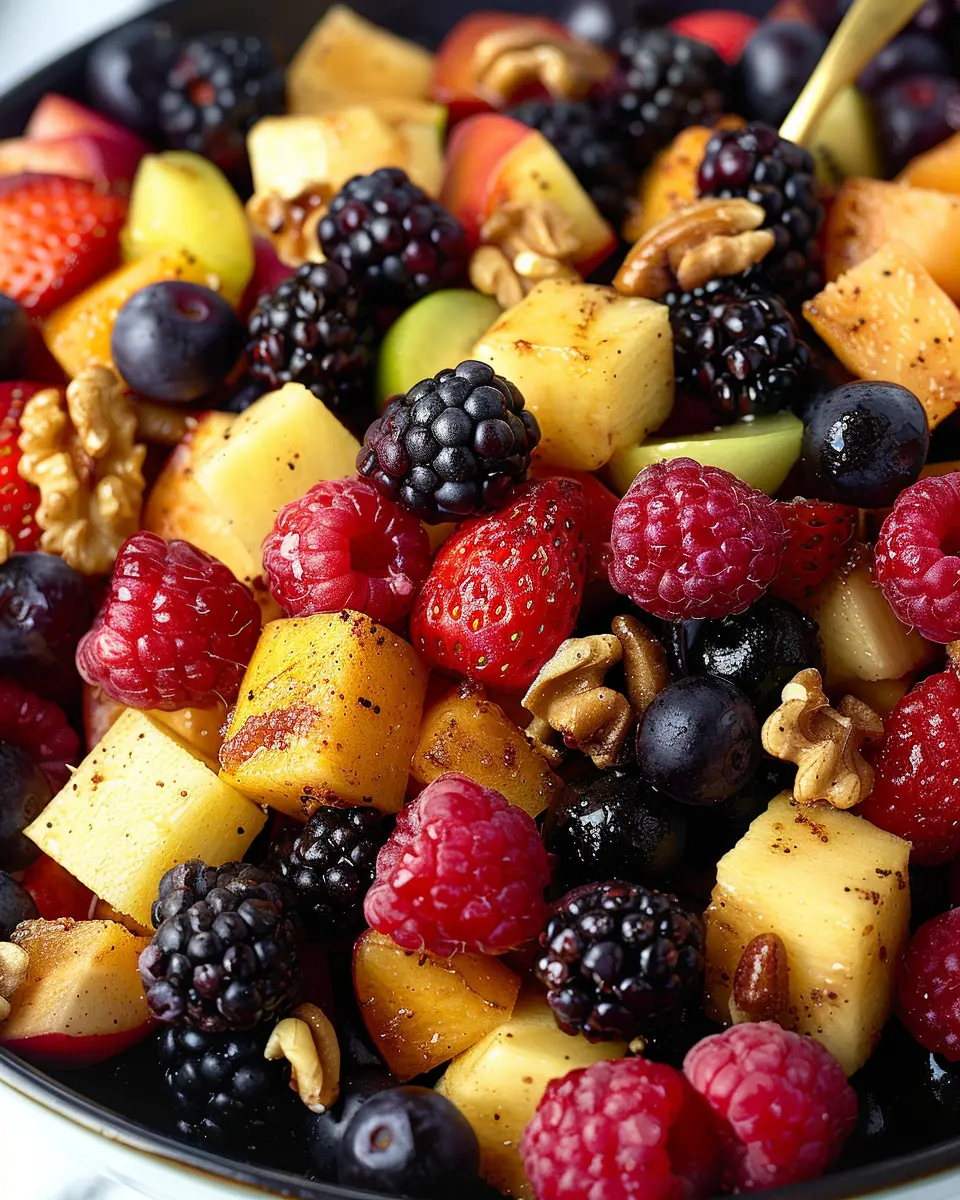 Fall Fruit Salad: A Refreshing Twist on Autumn’s Best Flavors