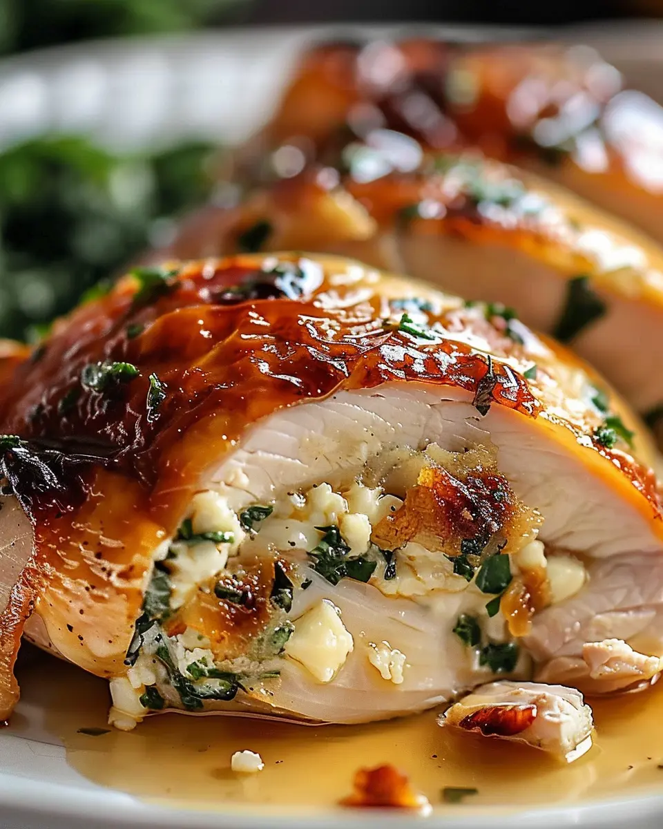 Ruth’s Chris Stuffed Chicken Copycat: Juicy Turkey Bacon Delight