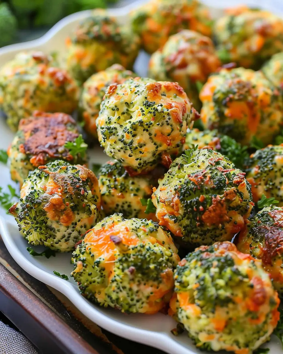 Baked Broccoli Cheese Balls: The Best Guilt-Free Snack Delight