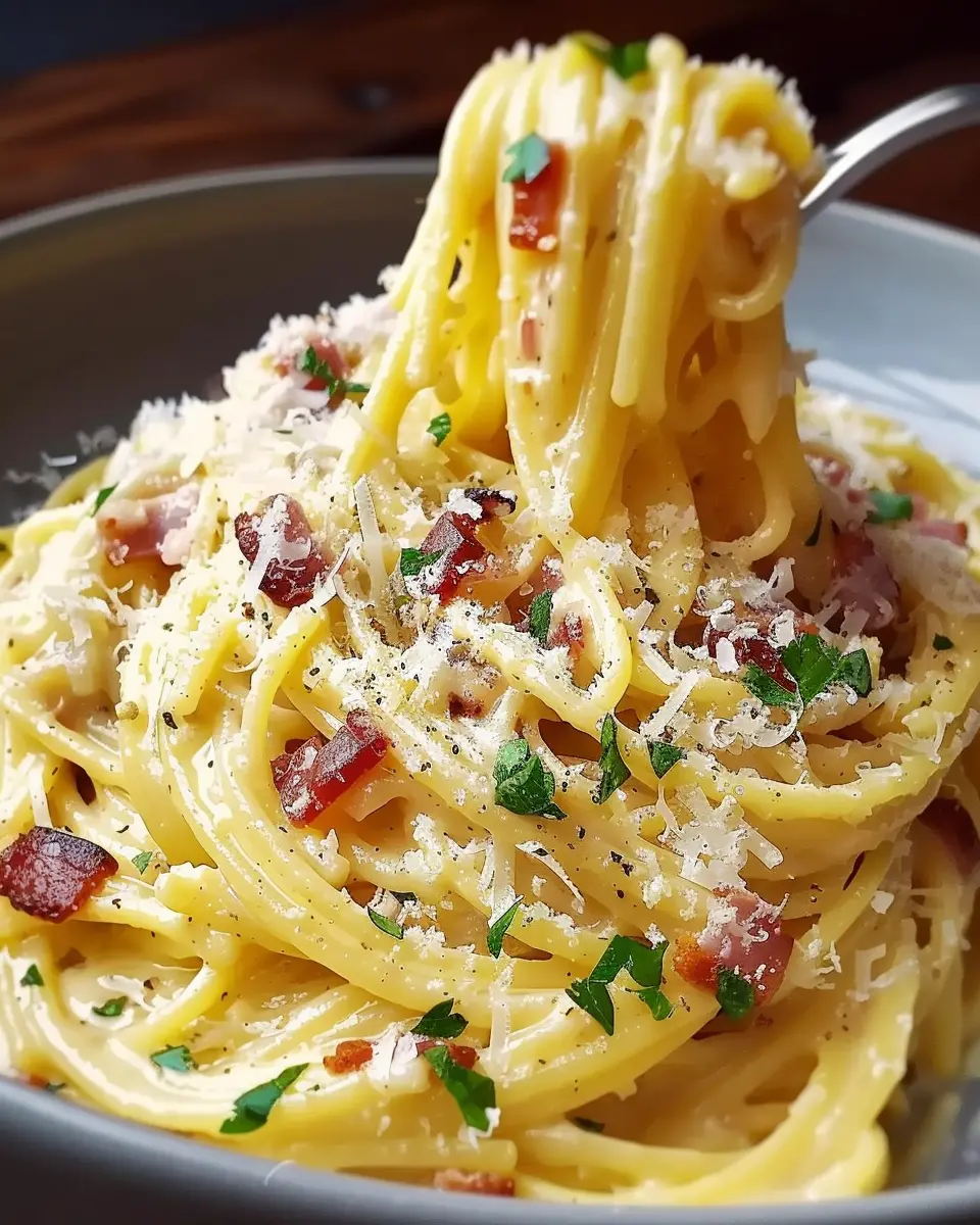 Gordon Ramsay Carbonara: Indulgent Twist with Turkey Bacon and Chicken Ham