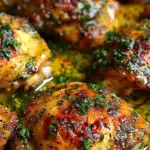 Juicy Garlic Butter Chicken Thighs