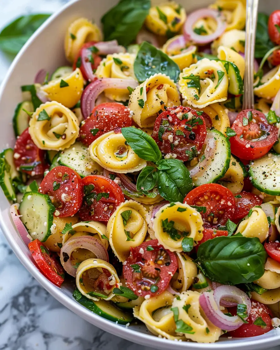 Tortellini Pasta Salad: The Easy, Flavorful Twist You’ll Love