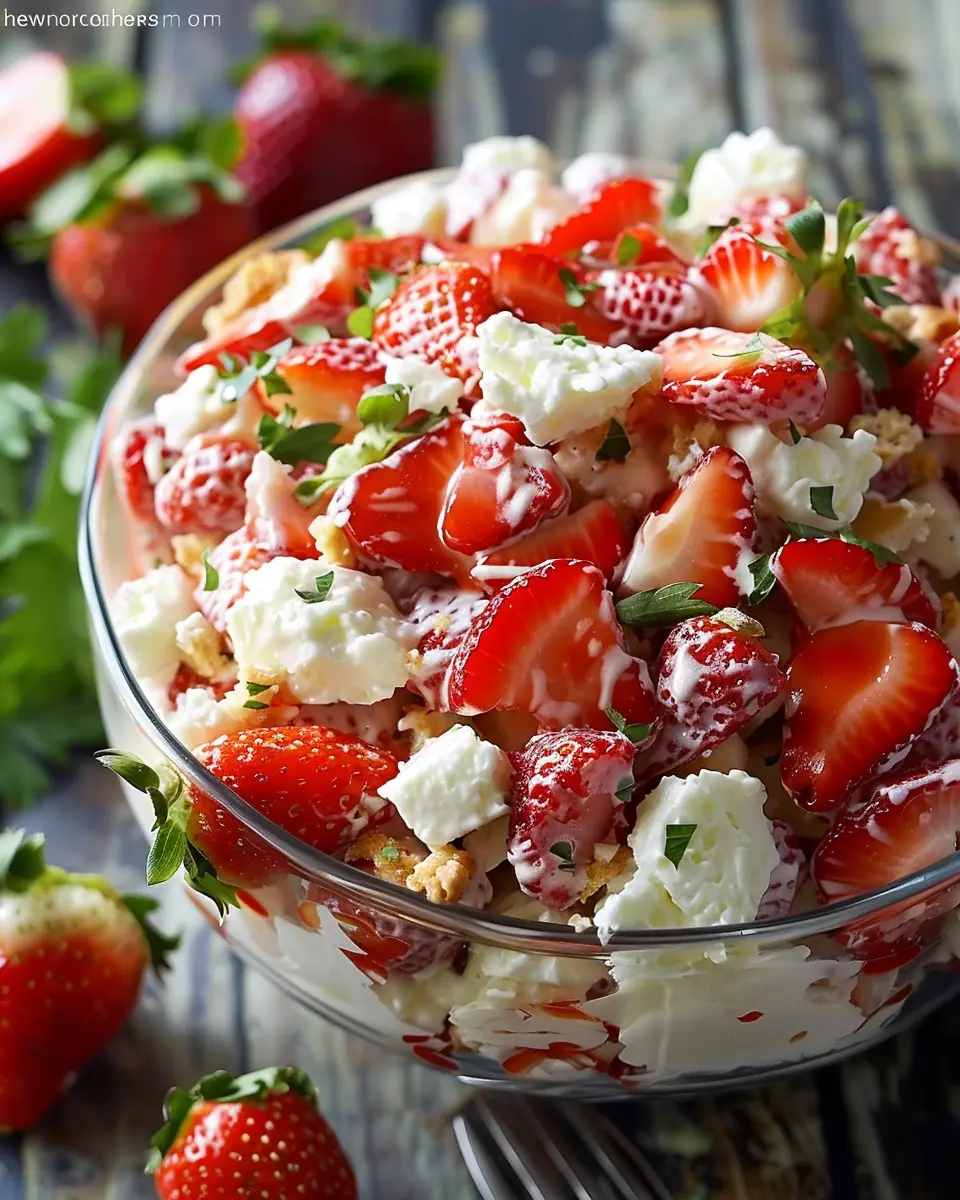 Strawberry Crack Salad: An Indulgent Twist with Turkey Bacon