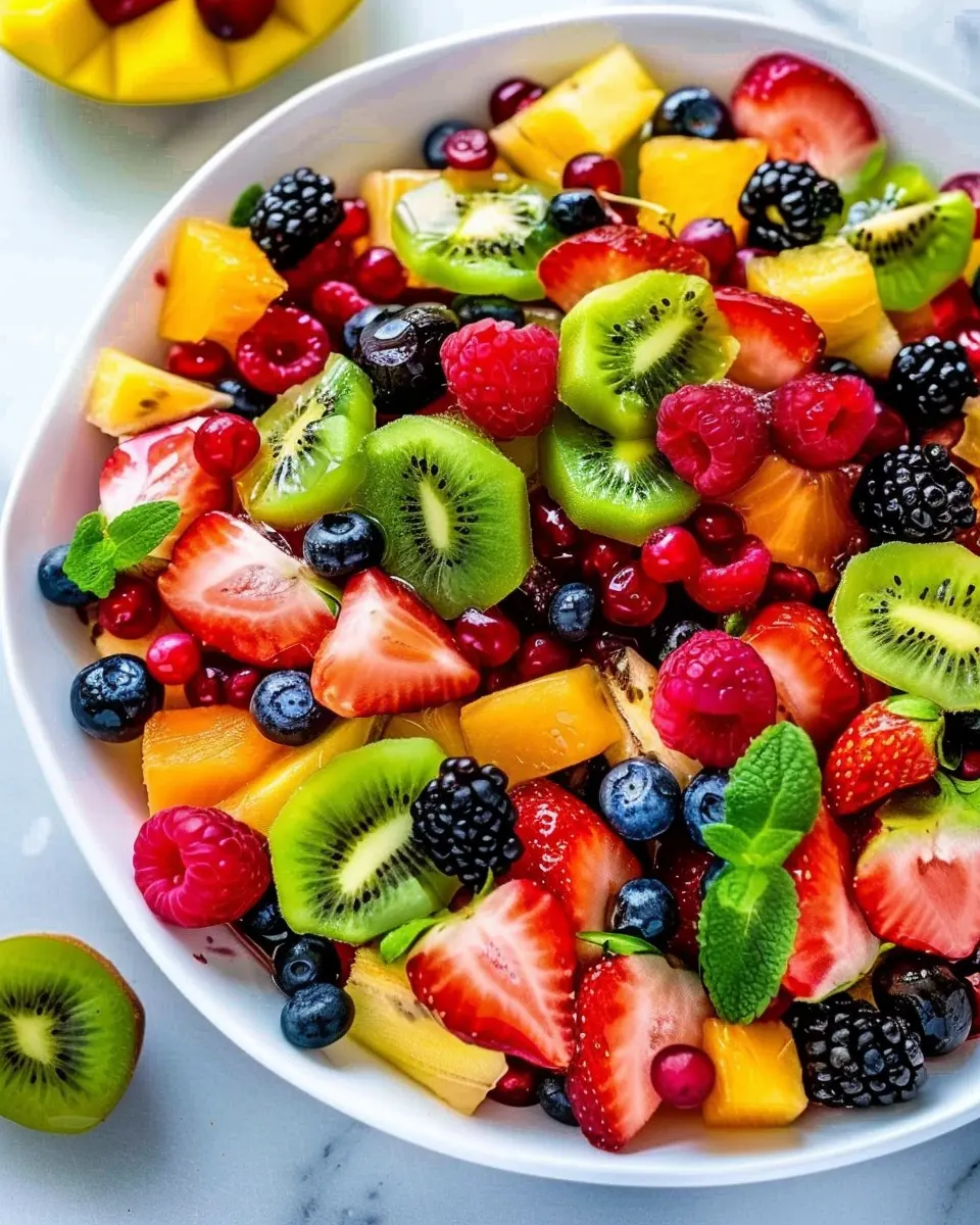 The Very Best Fruit Salad: Easy, Fresh, and Bursting with Flavor