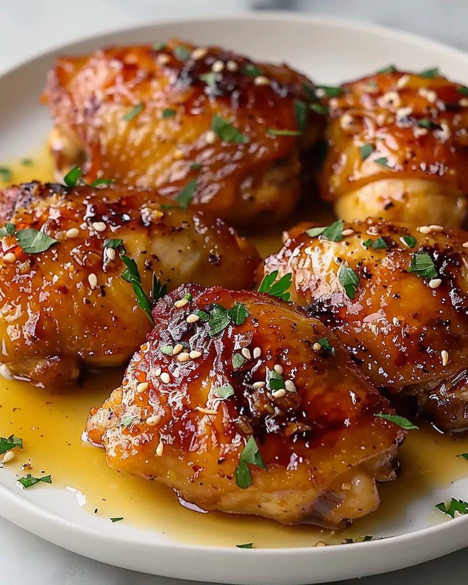 Honey Garlic Chicken Thighs Recipe: Easy &amp; Juicy Weeknight Delight