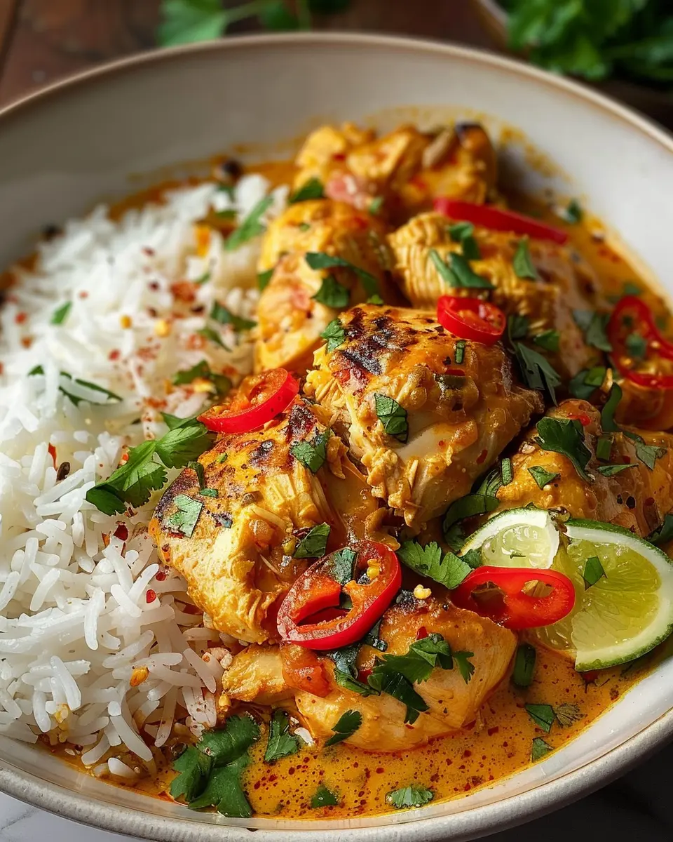 Print Recipe Brazilian Coconut Chicken: Easy and Flavorful Delight