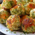 Baked Broccoli Cheese Balls