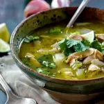 Chicken Pozole Verde Soup (Mexican Green Pozole)