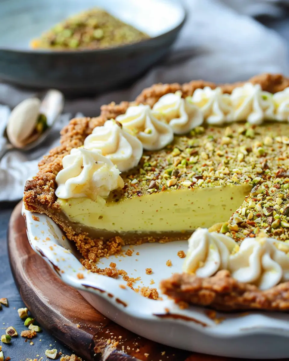 Pistachio Custard Pie: The Best Indulgent Treat for Home Bakers