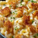 Creamy Honey Pepper Chicken Mac and Cheese