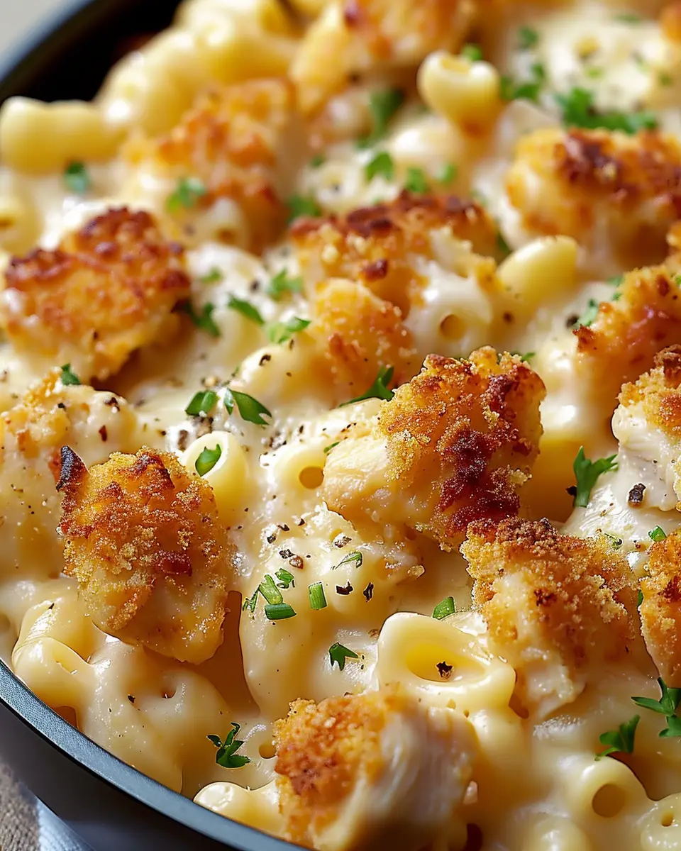 Creamy Honey Pepper Chicken Mac and Cheese That’s Simply Irresistible