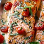 Creamy Tuscan Salmon (30 Minute Dinner!)