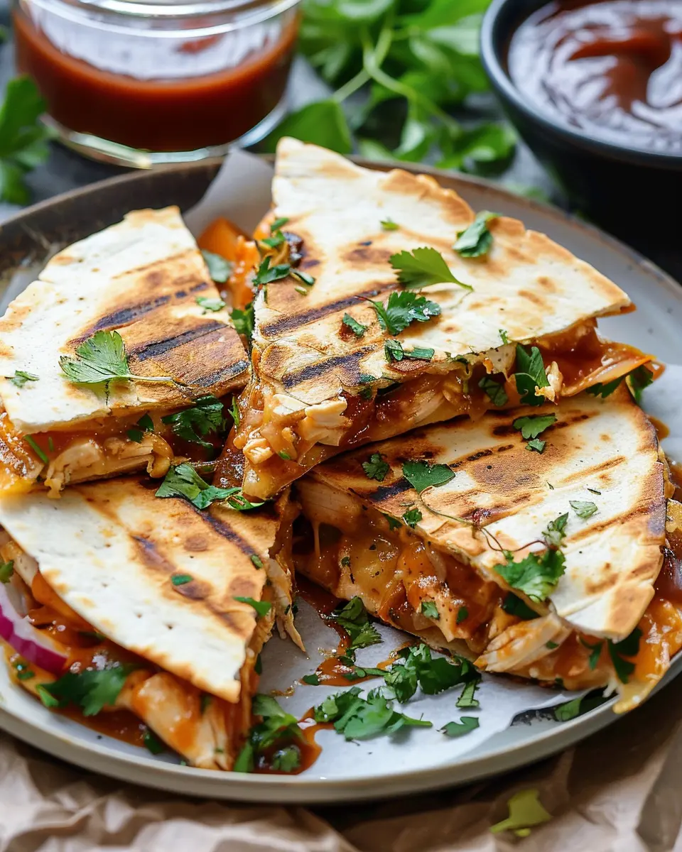 BBQ Chicken Quesadillas: The Easy Juicy Dinner You’ll Love