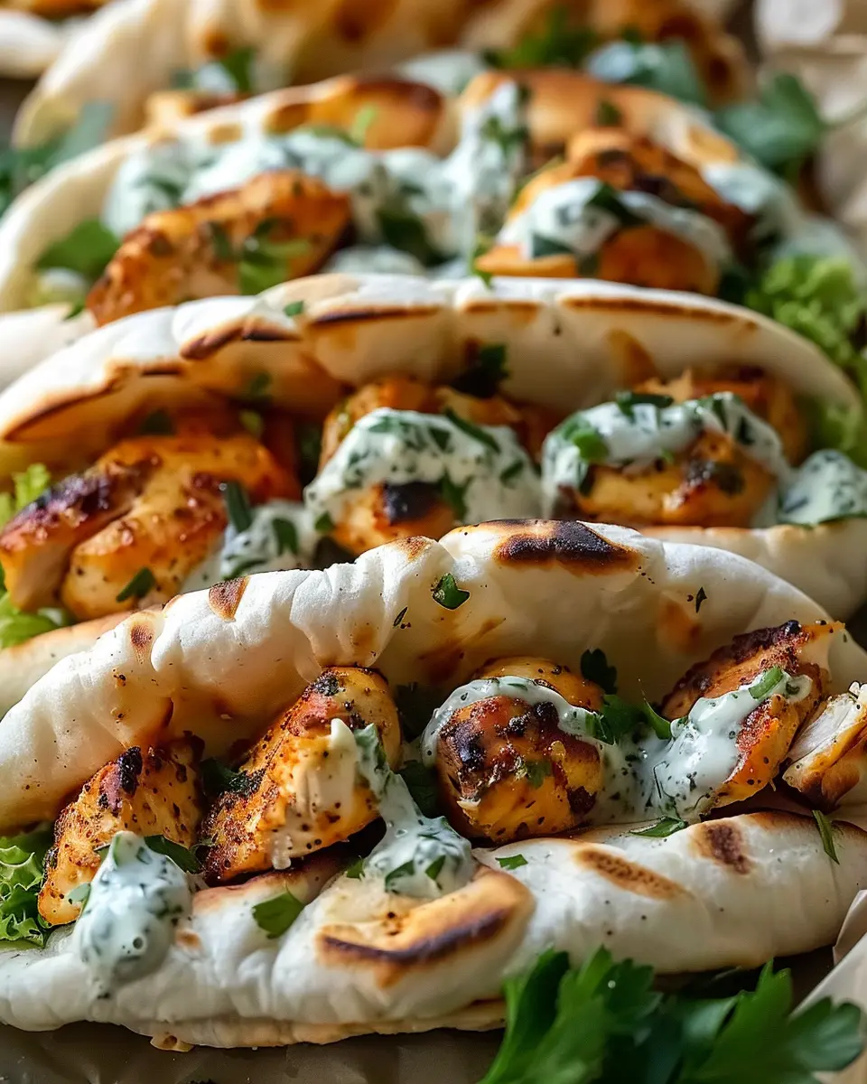 Sheet Pan Chicken Pitas with Herby Ranch for Easy Weeknight Meals