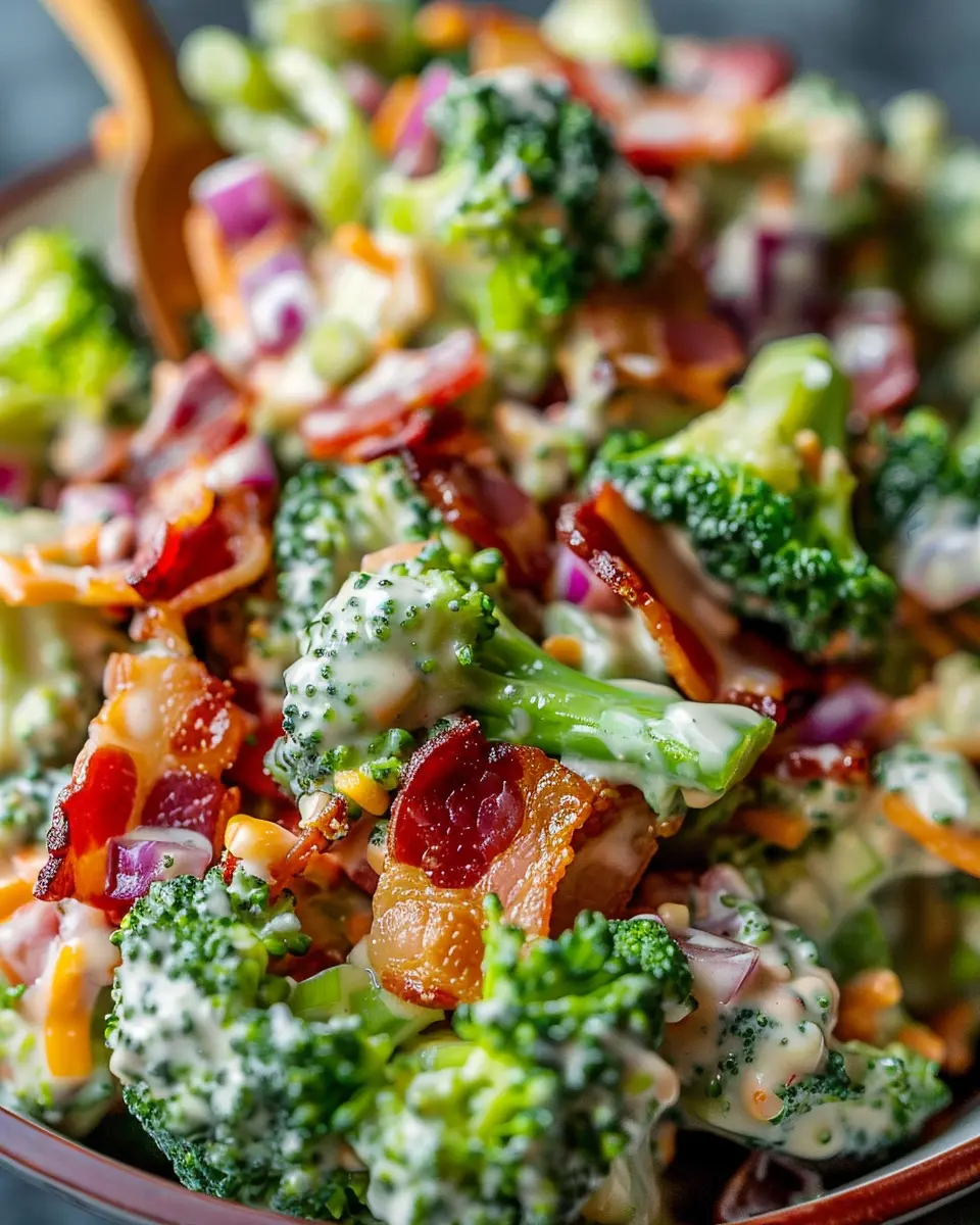 Easy Broccoli Turkey Bacon Salad Recipe for Fresh Flavor Bliss