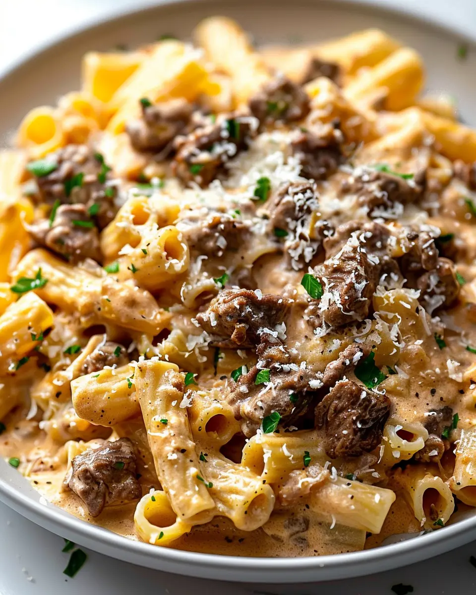 High Protein Creamy Beef Pasta: Easy, Indulgent Comfort Food